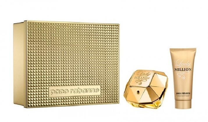 Paco Rabanne Lady Million EDP 80 ml + Body Lotion 100 ml Kadın Parfüm Seti