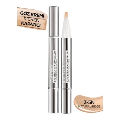 L'Oréal Paris True Match Göz Kremi İçeren Kapatıcı 3-5.N