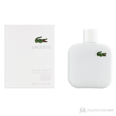 Lacoste Eau De L.12.12 Blanc EDT 100 ml Erkek Parfüm