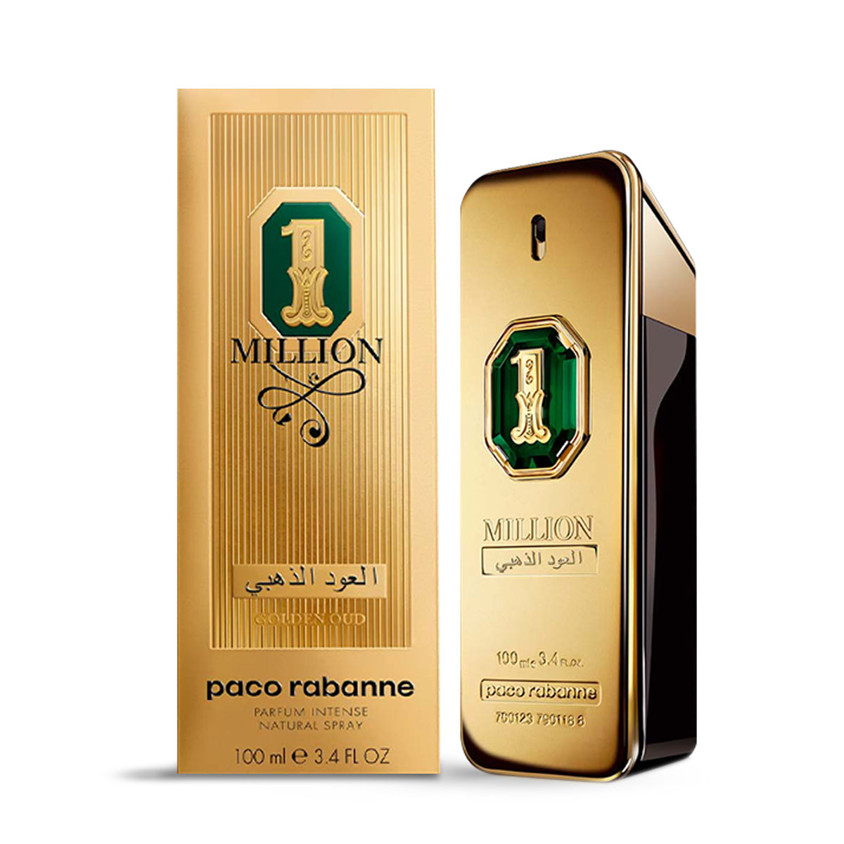 Paco Rabanne 1 Million Golden Oud Parfum Intense 100Ml