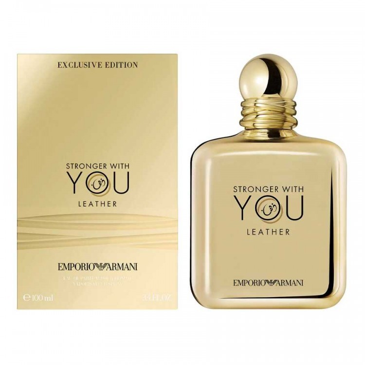 Emporio Armani Armani Stronger With You Leather Edp 100 ml Erkek Parfum